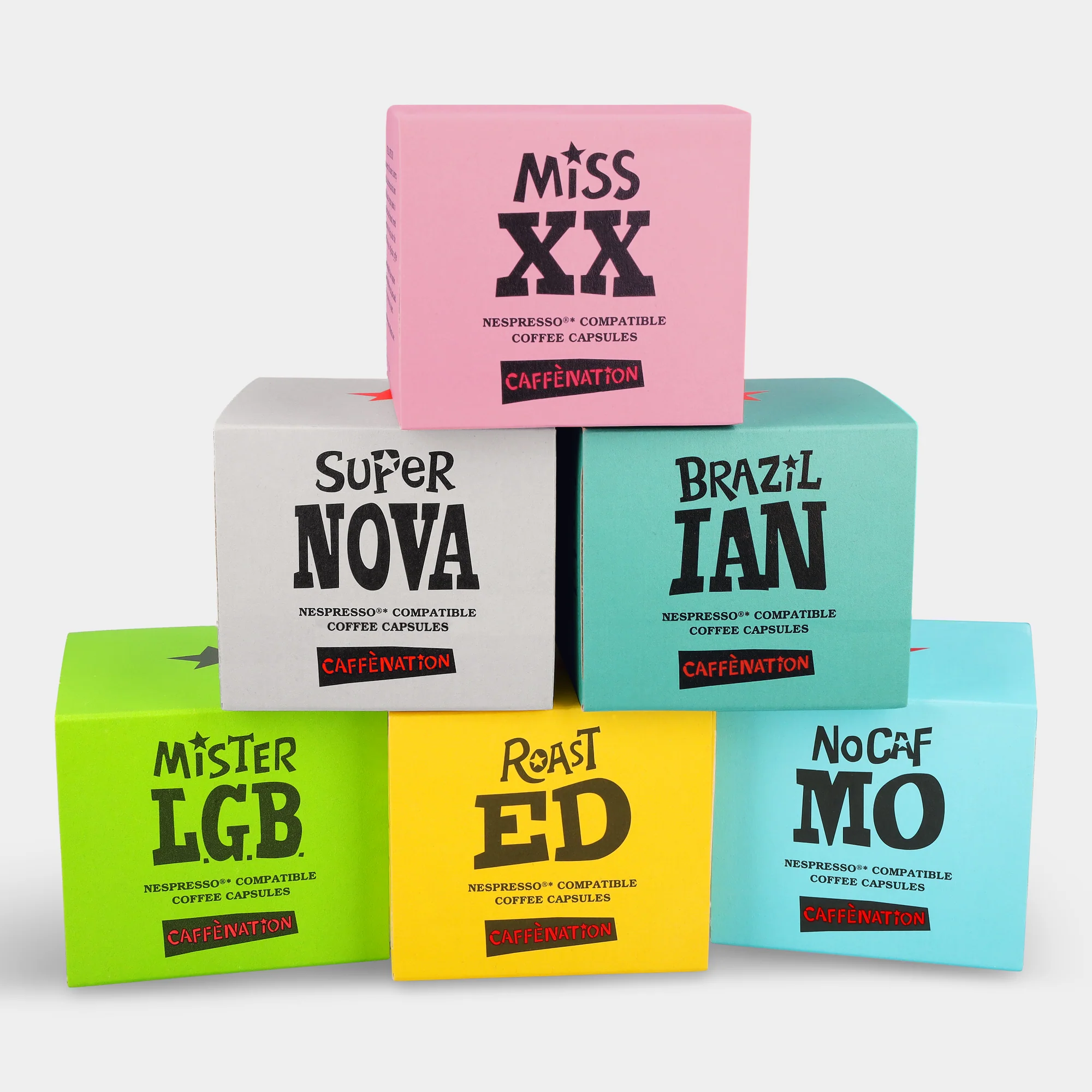 Nespresso coffee capsules XL Discovery Pack (6x10) - Image 2