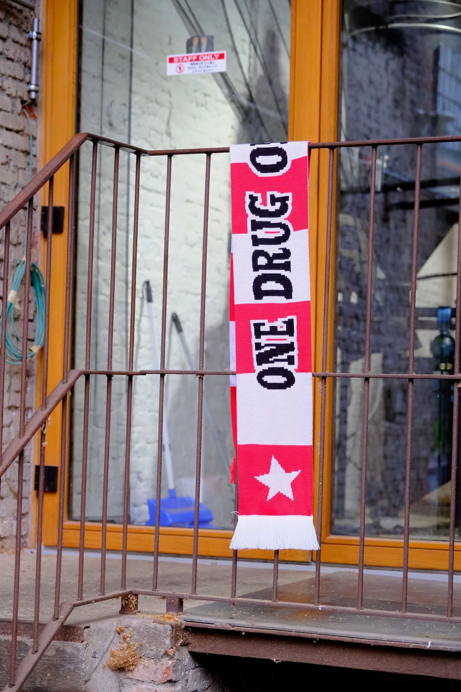 One Drug One Nation Soccer Scarf - Image 4